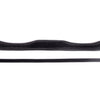 Anatomical Gel Padded with Cut Back Ears 5/8 Crownpiece - Black