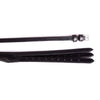Anatomical Gel Padded with Cut Back Ears 4/8 Crownpiece - Black