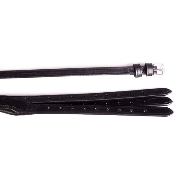 Anatomical Gel Padded with Cut Back Ears 4/8 Crownpiece - Black