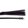 Double Anatomical Gel Padded with Cut Back Ears 4/8 Crownpiece - Black