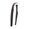 Nosebandless Anatomical Gel Padded with Cut Back Ears 4/8 Crownpiece - Havana