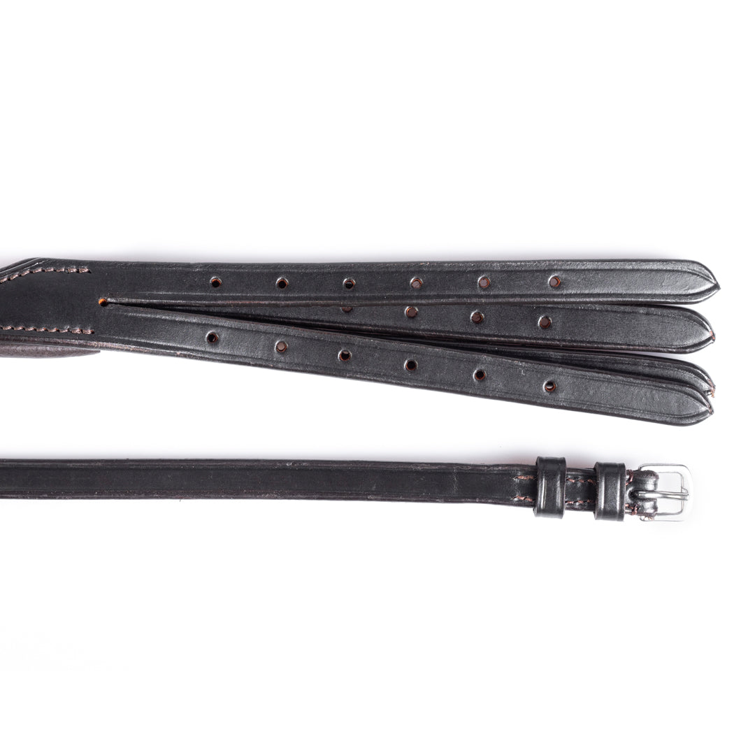 Double Anatomical Gel Padded with Cut Back Ears 4/8 Crownpiece - Havana