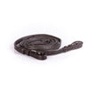 Soft padded havana reins with marine-grade webbing