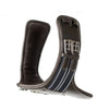 SHORT STUD GIRTH HAVANA - BLUE AND WHITE - Flexible Fit Equestrian LLC