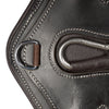 SHORT STUD GIRTH HAVANA - BLUE AND WHITE - Flexible Fit Equestrian LLC
