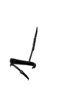ANATOMICAL RAISED PATENT HANOVERIAN CRANK - BLACK NOSEBAND - Flexible Fit Equestrian LLC
