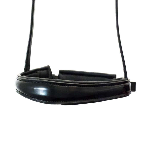 Anatomical Raised Patent Converter Crank - Black Gel Noseband