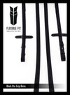 BIO GRIP BLACK REINS - Flexible Fit Equestrian LLC