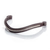 Havana Snaffle Bridle 'Belgrave' - with removeable flash noseband