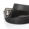 English Leather Stirrup Leathers with Webbing Core | Black & Havana