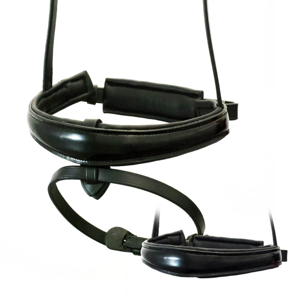 Black Snaffle Bridle 'Couture' - Flexible Fit Equestrian LLC