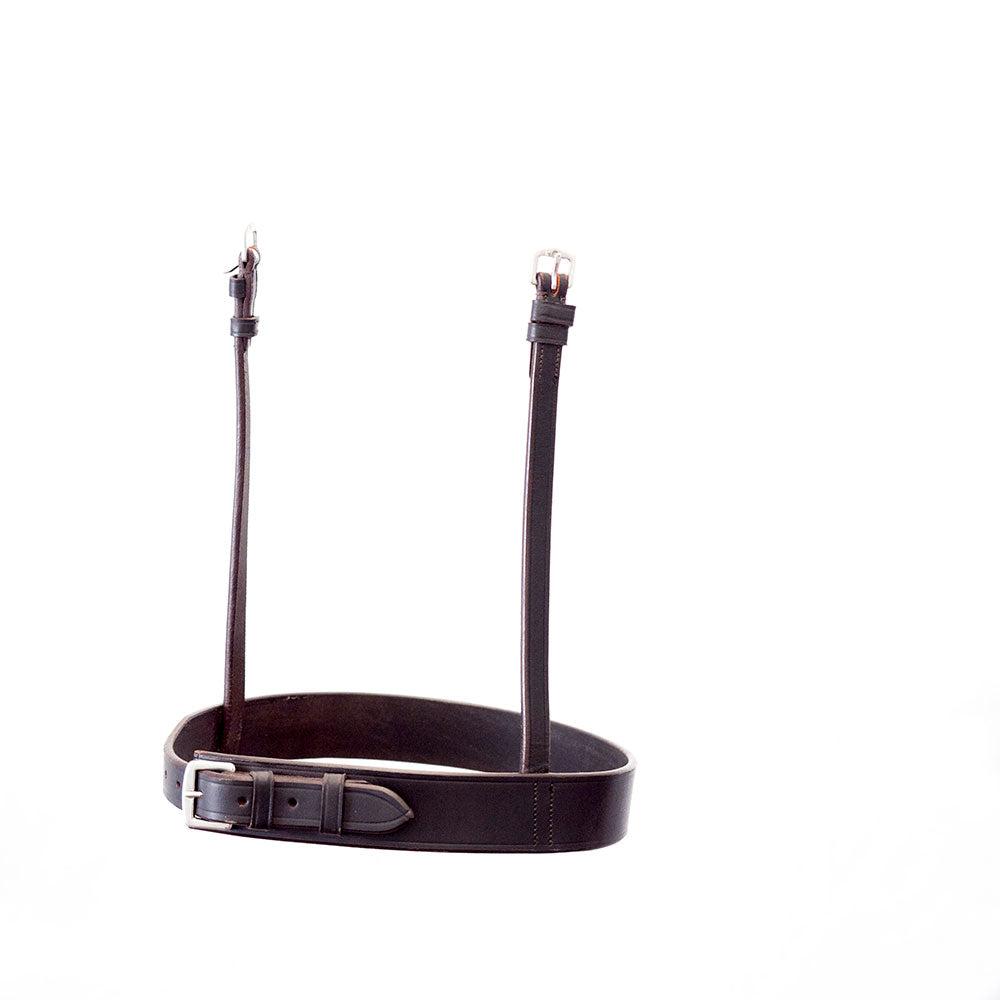 Gel padded havana bridle with hook cheekpieces