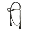 Havana Nosebandless Snaffle Bridle 'Eclipse'