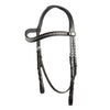 Havana Nosebandless Snaffle Bridle 'Eclipse'