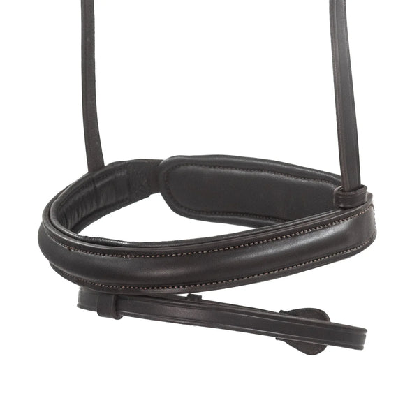 Havana Snaffle Bridle 'Sovereign' - removeable flash