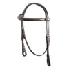 Havana Nosebandless Snaffle Bridle 'Richmond'