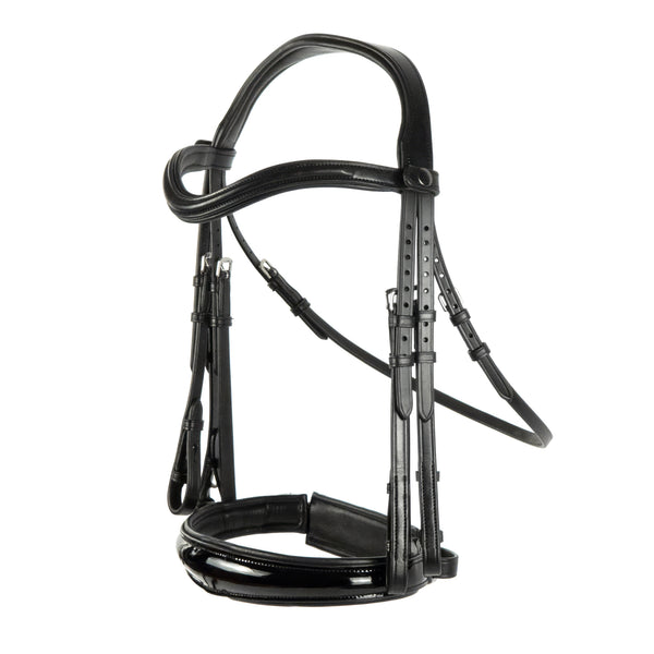 Black Double Bridle 'Milan'