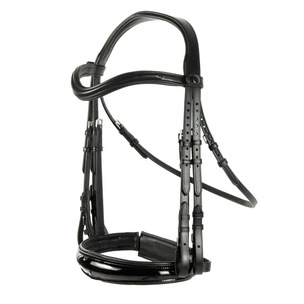 Black Double Bridle 'Milan'