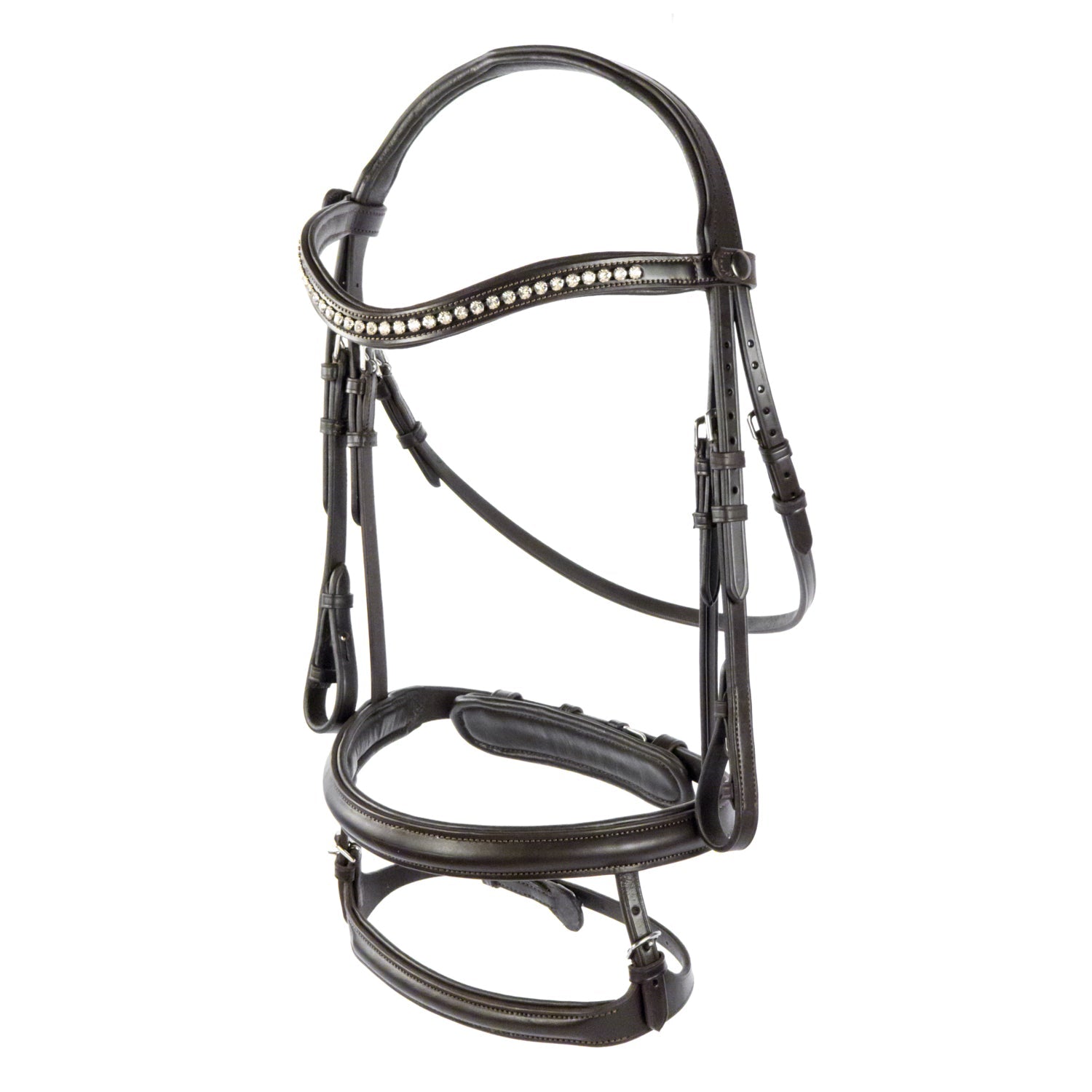 Havana Snaffle Bridle 'Kensington'