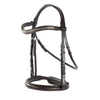 Havana Snaffle Bridle 'Apex' -  with removable flash noseband