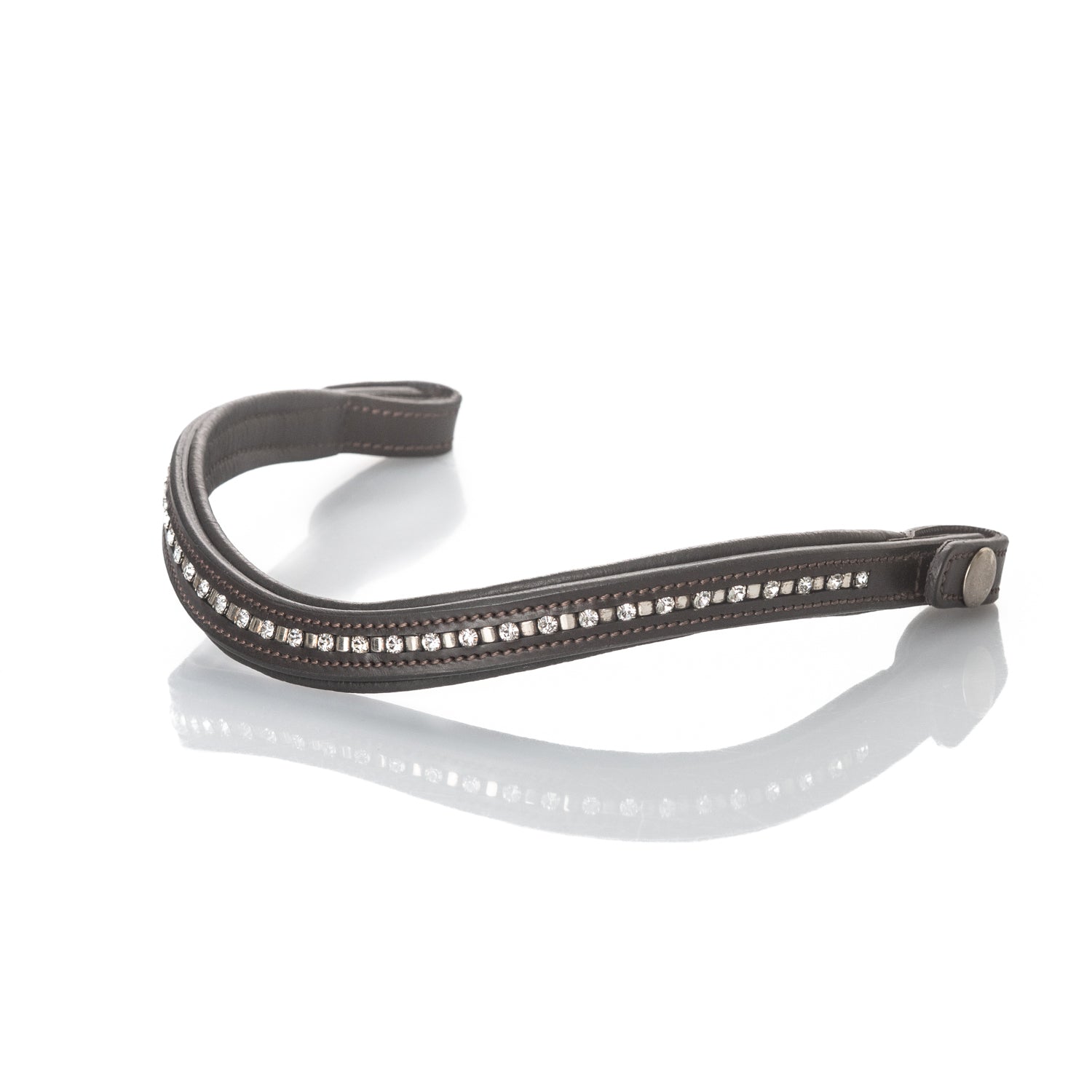 Havana Nosebandless Snaffle Bridle 'Eclipse'