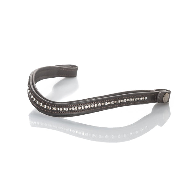 Havana Nosebandless Snaffle Bridle 'Eclipse'