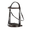Havana Snaffle Bridle 'Stride' - removable flash