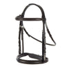 Havana Snaffle Bridle 'Sovereign' - removeable flash