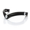 Plaited with Shields V Gel Browband - Black