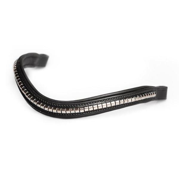 S/s Clincher Wave Gel Browband - Black