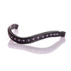 PURPLE & LILAC CRYSTAL MID THIN WAVE - BLACK BROWBAND