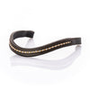 Clear Crystal Mini Clincher Wave - Havana Gel Browband