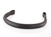 PLAIN RAISED - HAVANA BROWBAND - Flexible Fit Equestrian LLC