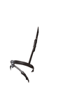 STRAIGHT PLAIN RAISED CAVESSON CONVERTER - HAVANA NOSEBAND - Flexible Fit Equestrian LLC