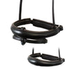 ANATOMICAL RAISED PLAIN CONVERTER CRANK - HAVANA NOSEBAND - Flexible Fit Equestrian LLC