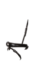 ANATOMICAL RAISED PLAIN CONVERTER CRANK - HAVANA NOSEBAND - Flexible Fit Equestrian LLC