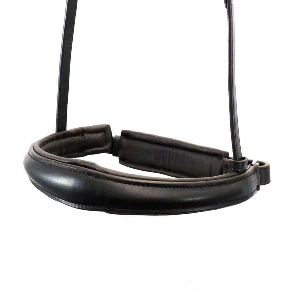 Anatomical Raised Plain Converter Crank - Havana Gel Noseband