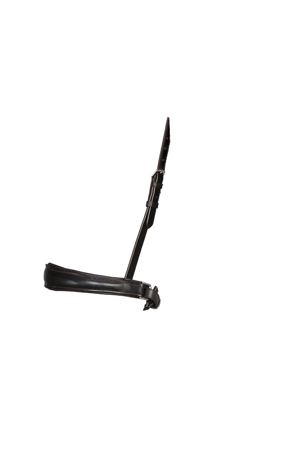 Anatomical Raised Plain Converter Crank - Havana Gel Noseband