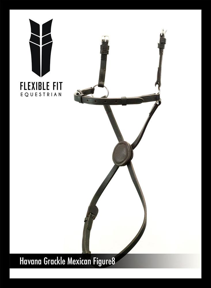 FIGURE 8 - HAVANA NOSEBAND - Flexible Fit Equestrian LLC