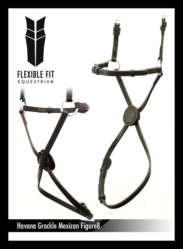FIGURE 8 - HAVANA NOSEBAND - Flexible Fit Equestrian LLC