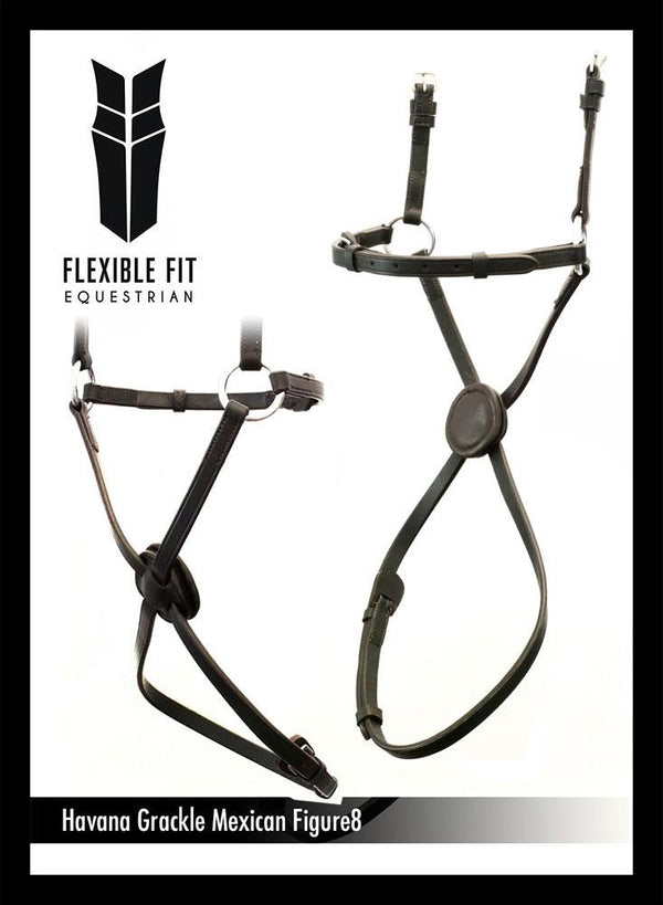 FIGURE 8 - HAVANA NOSEBAND - Flexible Fit Equestrian LLC