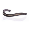 Clear Crystal Mini Clincher Wave - Havana Gel Browband